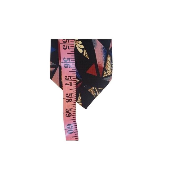 Johnny‎ Carson Neck Tie Mens Luxury Multicolor Abstract Business Church Designer - Picture 10 of 12